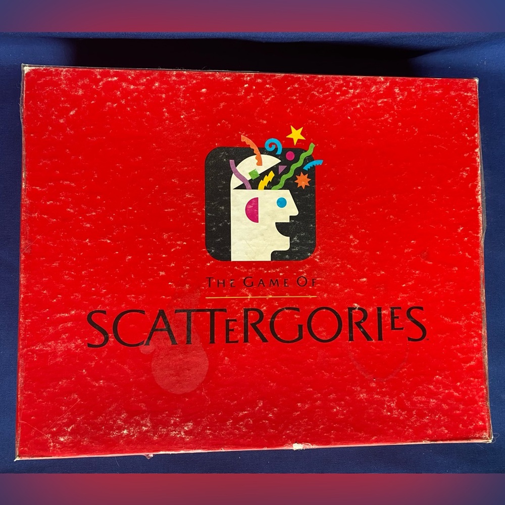 Vintage 1988 The Game Of Scattergories, From Milton Bradley (#4917), Complete